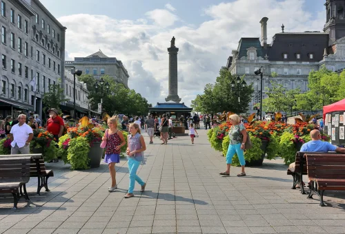 Montreal Jacques-Cartier Square
