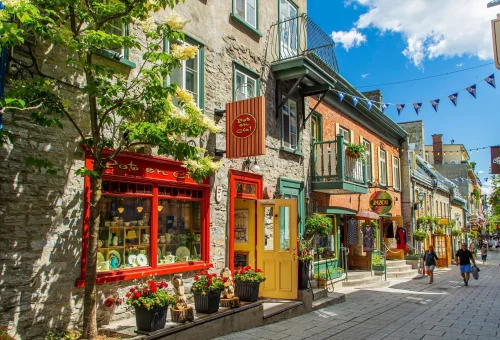 Petit Champlain District Quebec