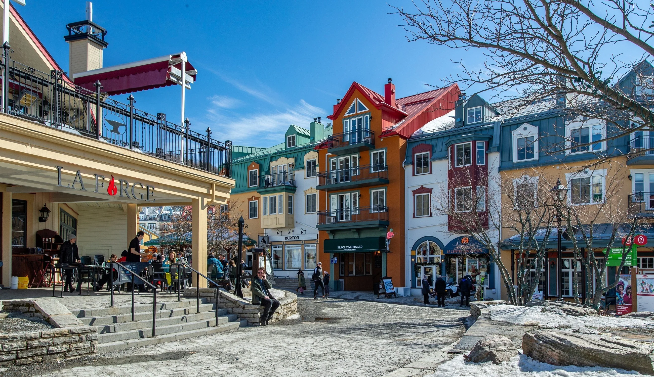 Mont-Tremblant pedestrian village
