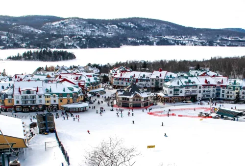 Mont-Tremblant pedestrian village