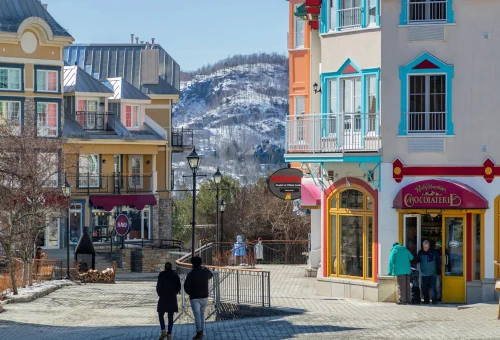 Mont-Tremblant pedestrian village