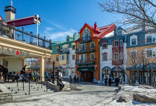 Mont-Tremblant pedestrian village