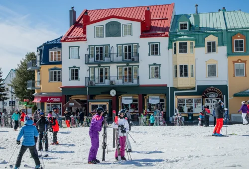 Mont-Tremblant pedestrian village