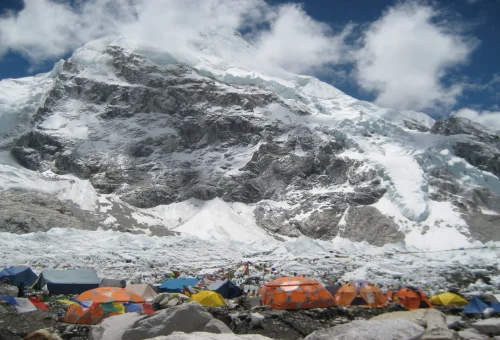 High-Altitude Camp