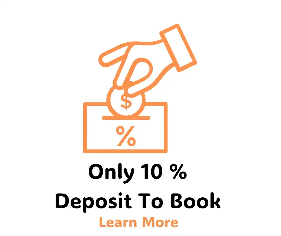 10% deposit