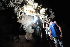 Pakarang Coral Cave Cheow Lan Lake Khao Sok Thailand