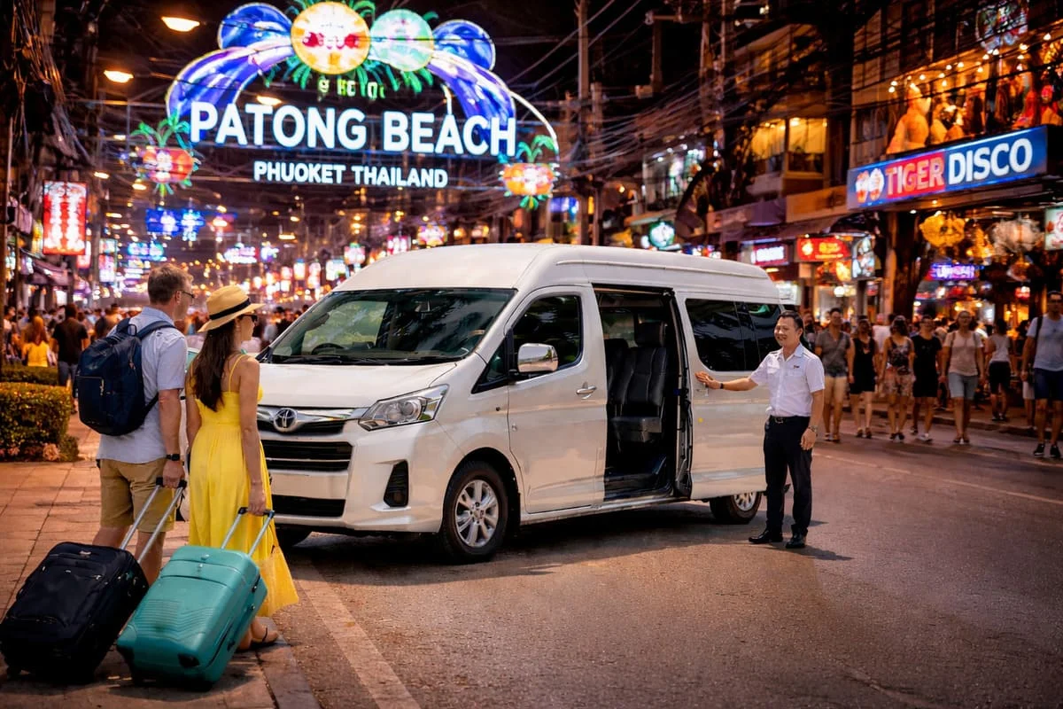 Private Transfer to and from Phuket Beaches