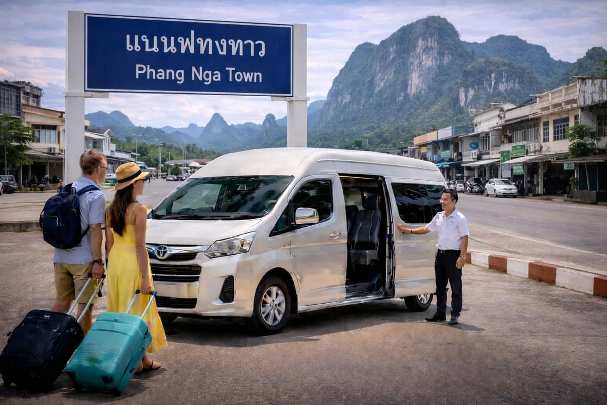 Phang Nga Town Private Transfer Service