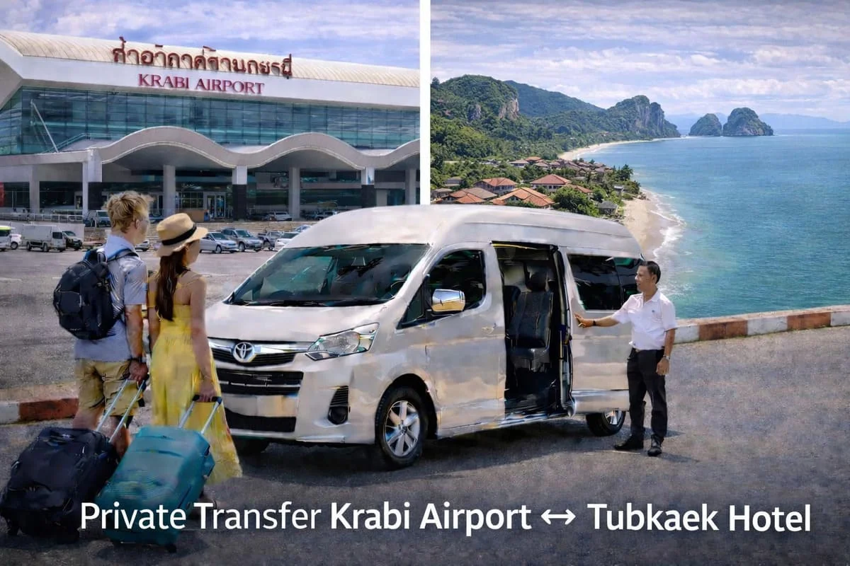 Krabi Airport to Tub Kaek Hotel Private Transfer