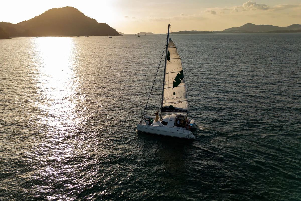 sunset ocean view dinner Phuket Coral Island
