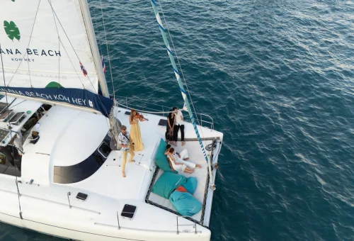 Romatic Sunset Dinner Coral Island Phuket Travel Store 9