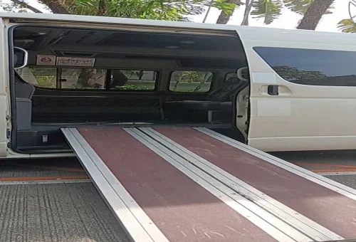 Wheelchair accessible private transfer from Phuket Airport to hotel in Phuket and Khao Lak by Phuket Travel Store