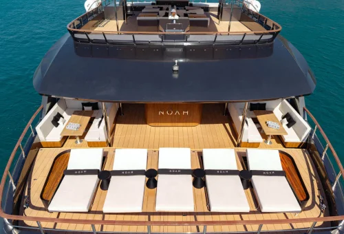 Luxury Catamaran Deck