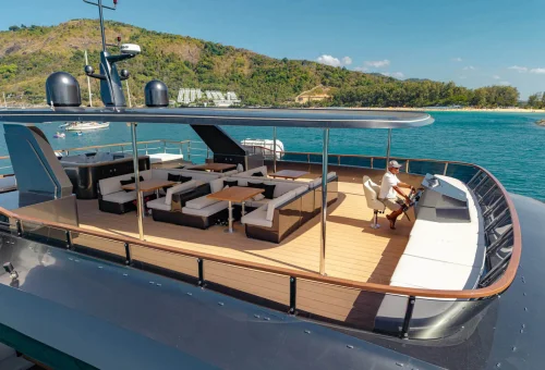 Luxury Catamaran Exterior