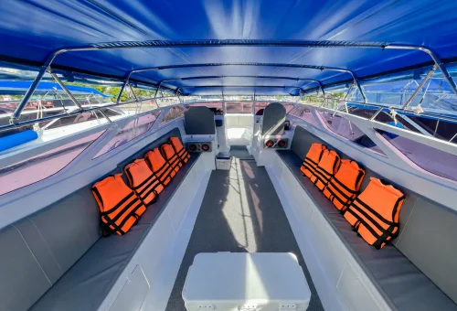 Private Speedboat Interior Phuket Travel Store