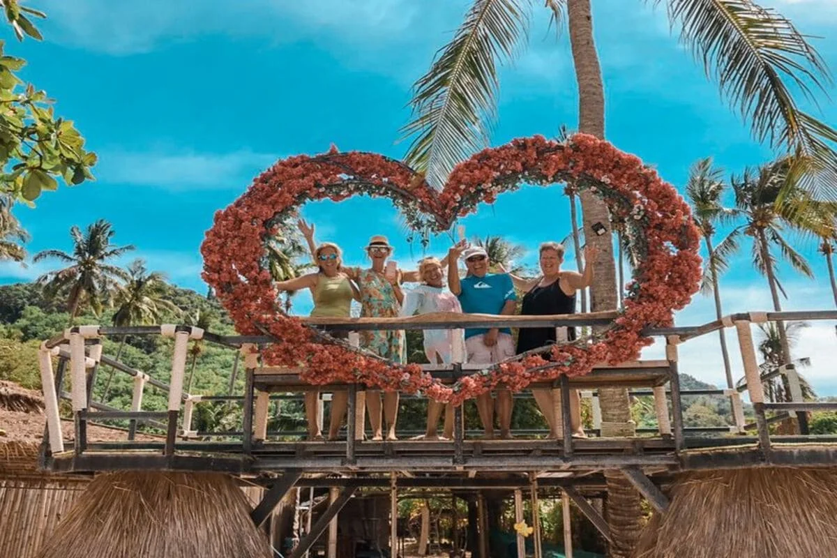 Family enjoying Khai Islands private tour from Phuket Thailand