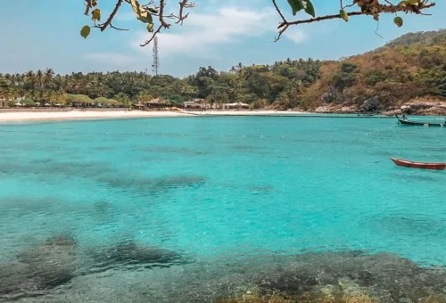 Raya Yai turquoise water and tropical beach on private tour from Phuket