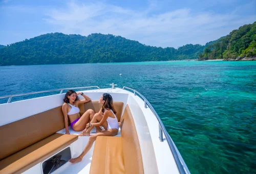 Private VIP speedboat cruising Surin Islands from Khao Lak