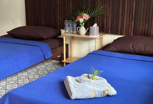 Comfortable accommodation during the Chiang Mai Elephant Jungle Sanctuary Overnight Experience