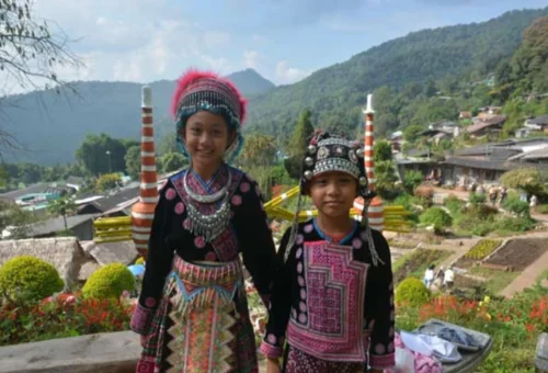Doi Pui Village Traditional Dress Chiang Mai