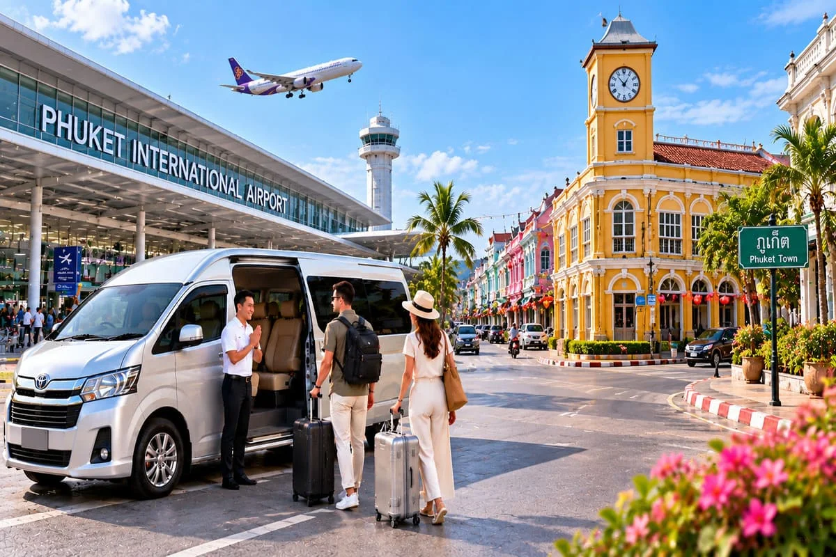 Private car and minivan transfer across Thailand