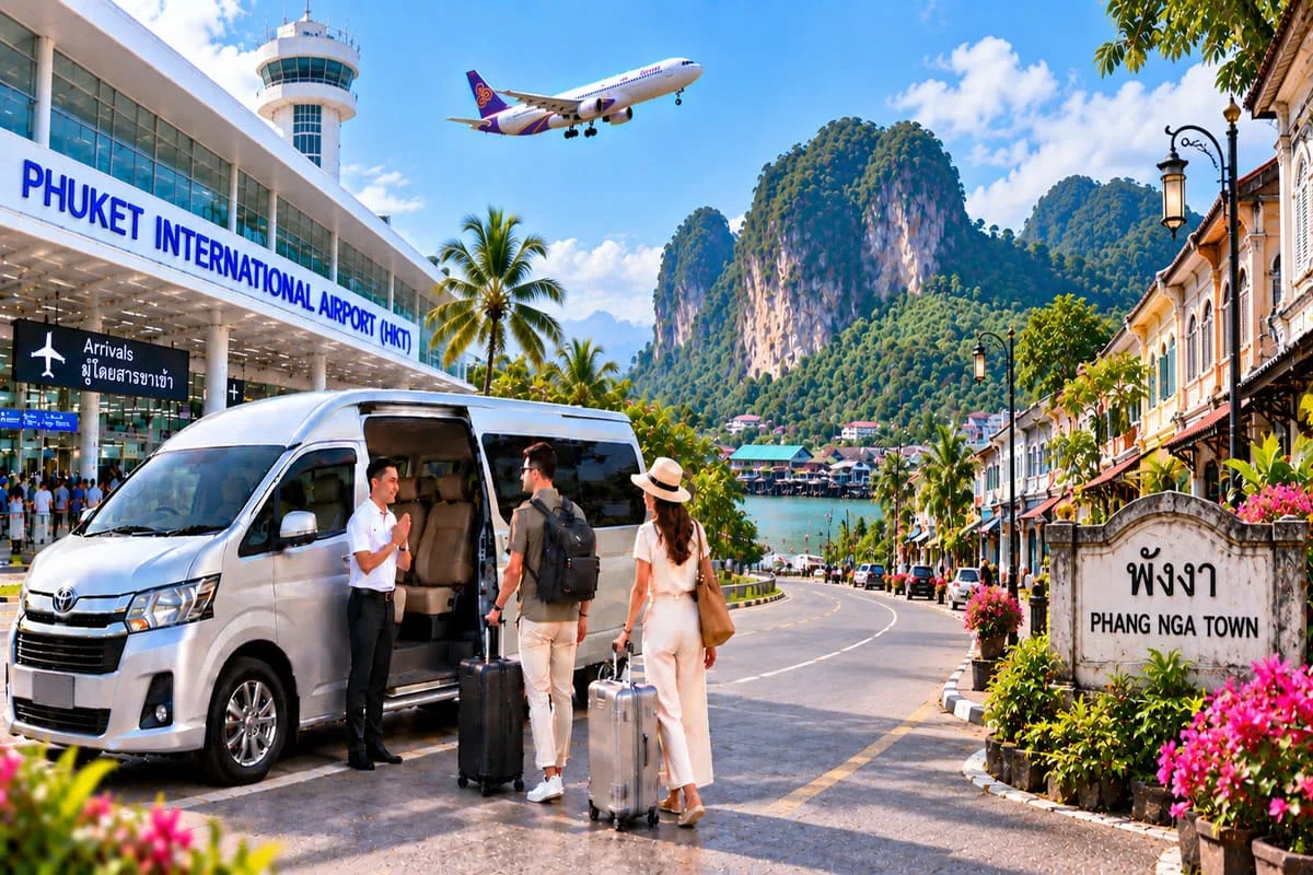 Comfortable private car and minivan travel in Thailand
