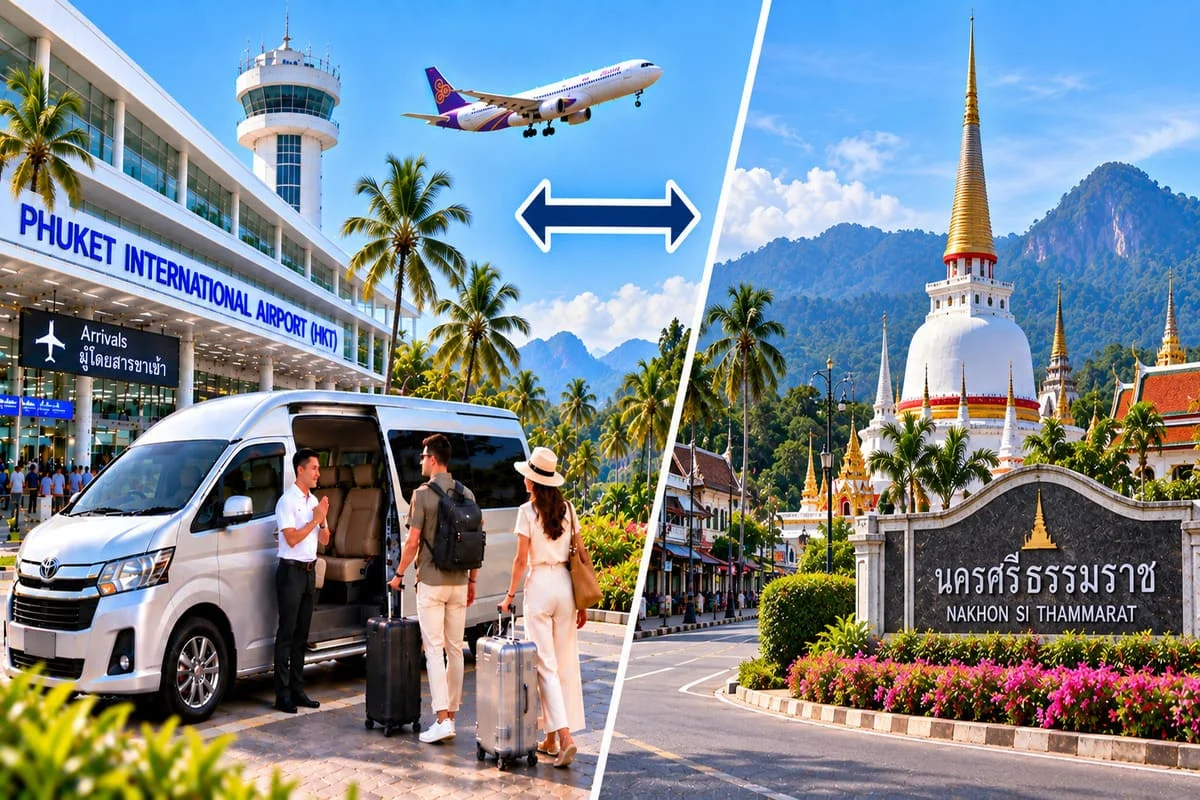 Private Thailand transfer with comfortable passenger seating