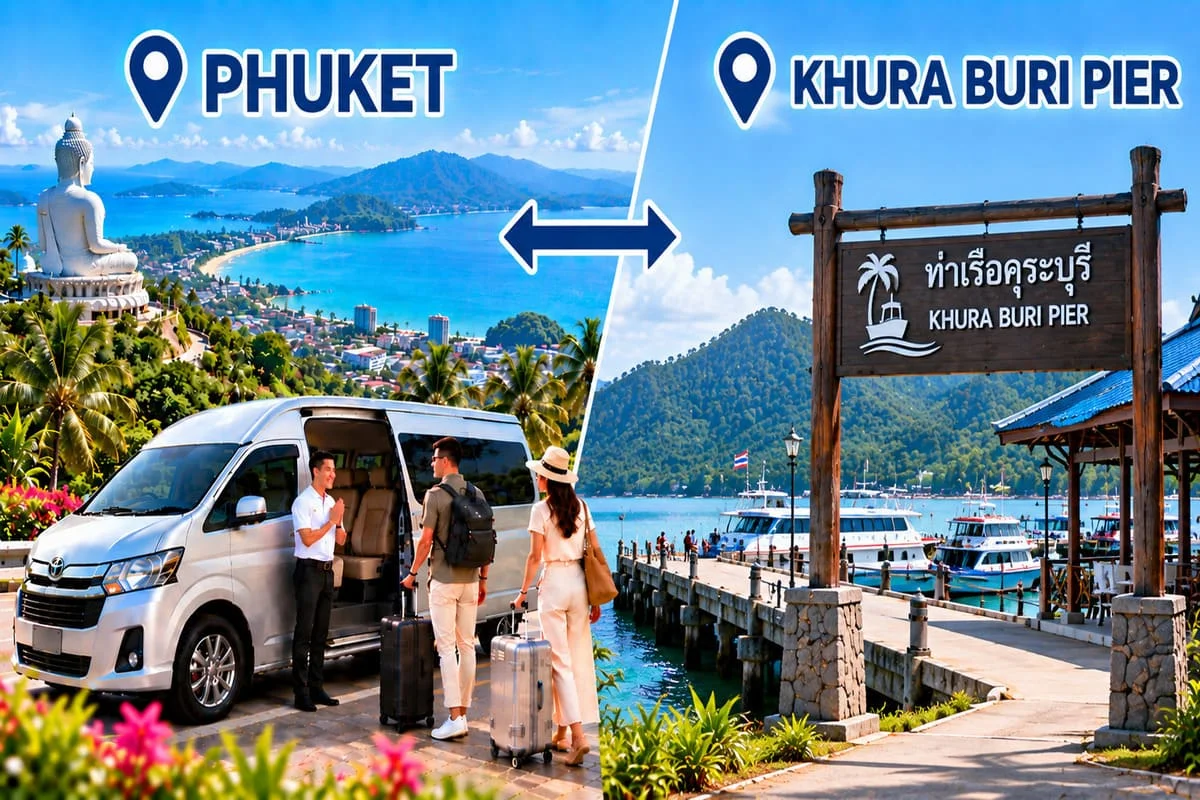 Private minivan vehicle for Thailand transfers