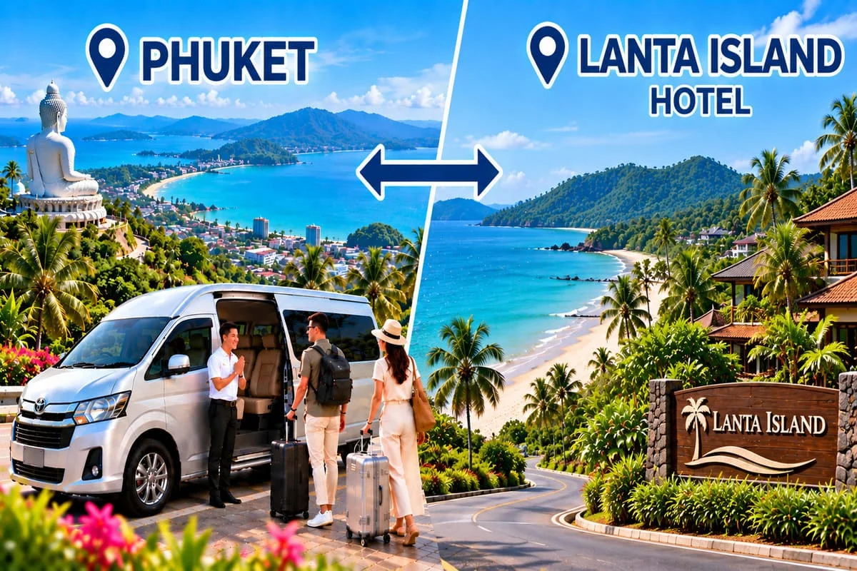 Comfortable private minivan transfer in Thailand