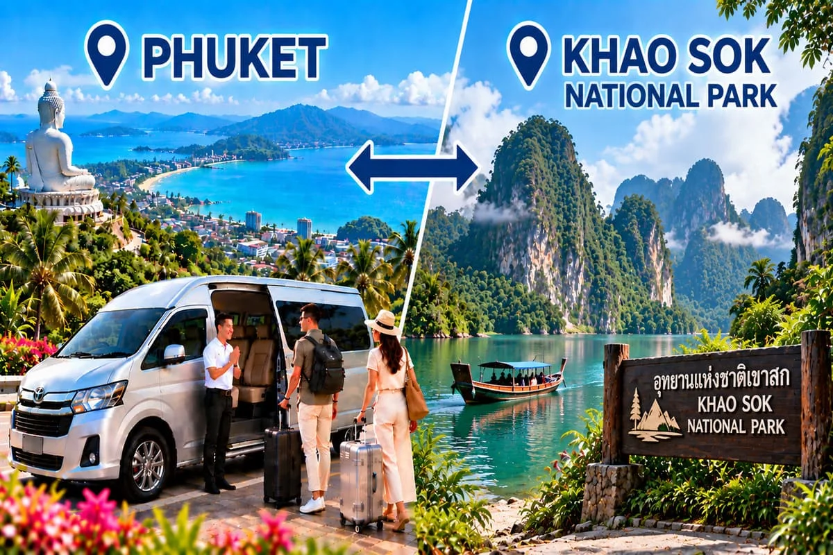 Private car and minivan transportation in Thailand