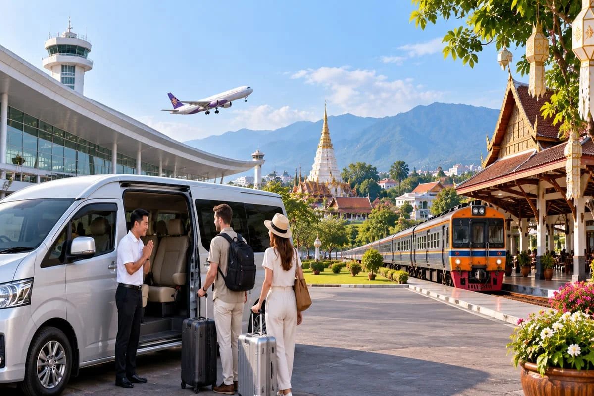 Private car and minivan transfer across Thailand