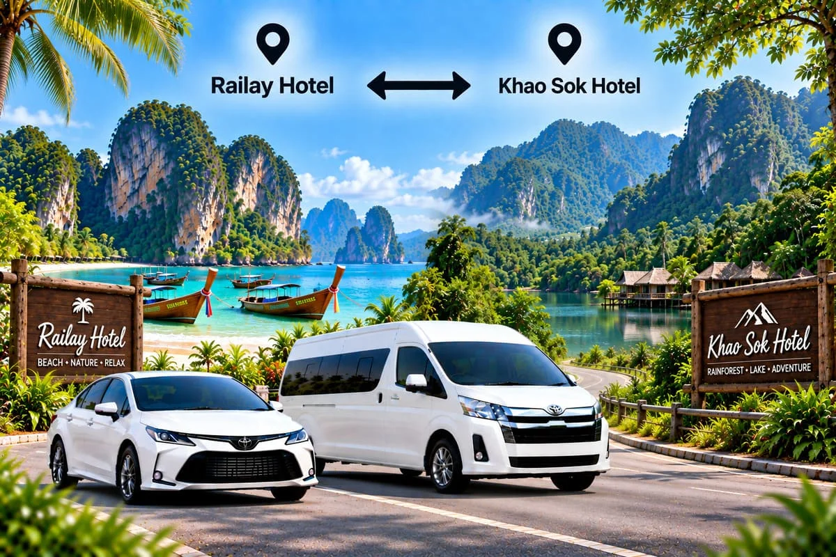 Private minivan transfer from Krabi Airport