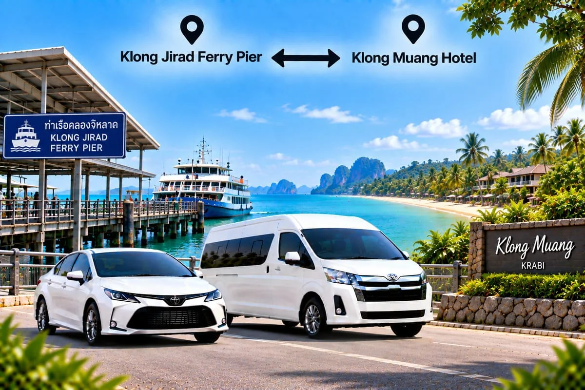 Private Krabi airport and hotel transfer