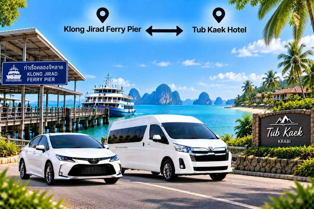 Private car and minivan transfer from Krabi