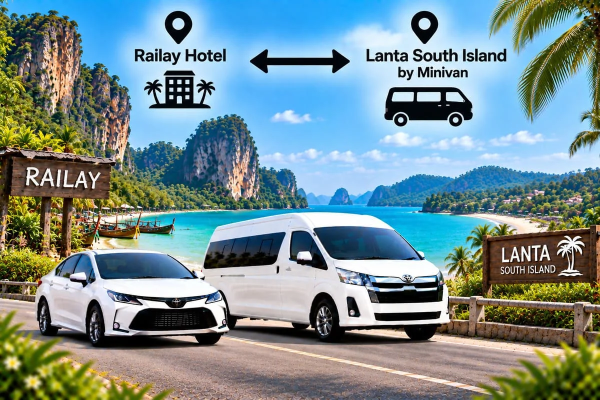 Private transfer from Phuket to Koh Lanta