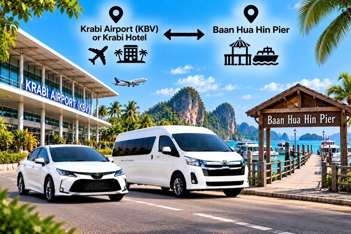 Phuket Airport to Koh Lanta private transfer
