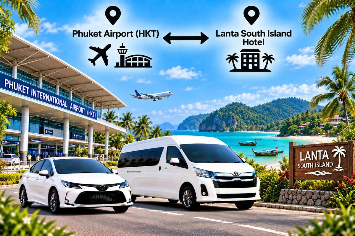 Private transfer from Lanta Island to Khao Lak
