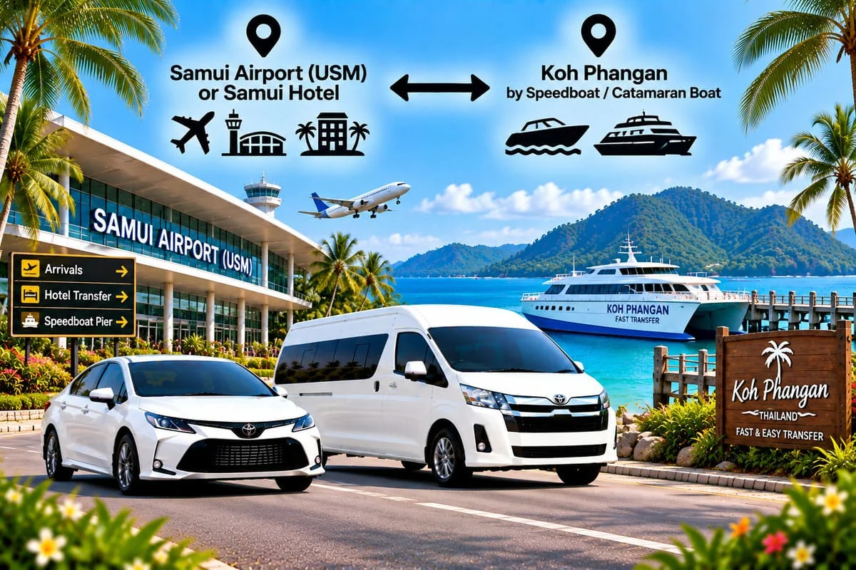 Private minivan vehicle for Thailand transfers