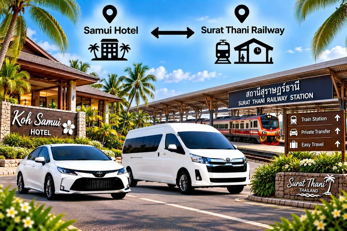 Private car and minivan transportation in Thailand