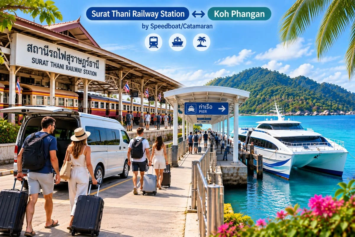 Private car and minivan transfer across Thailand