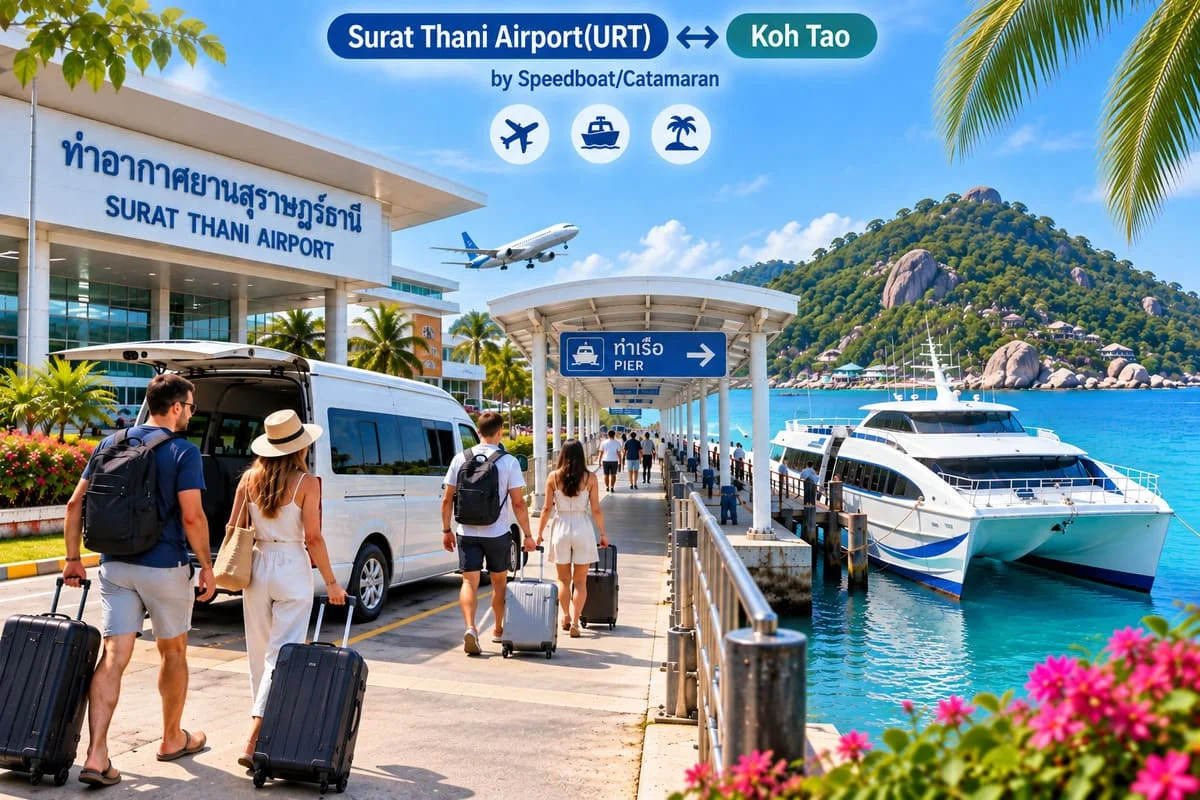 Private car and minivan transfer across Thailand