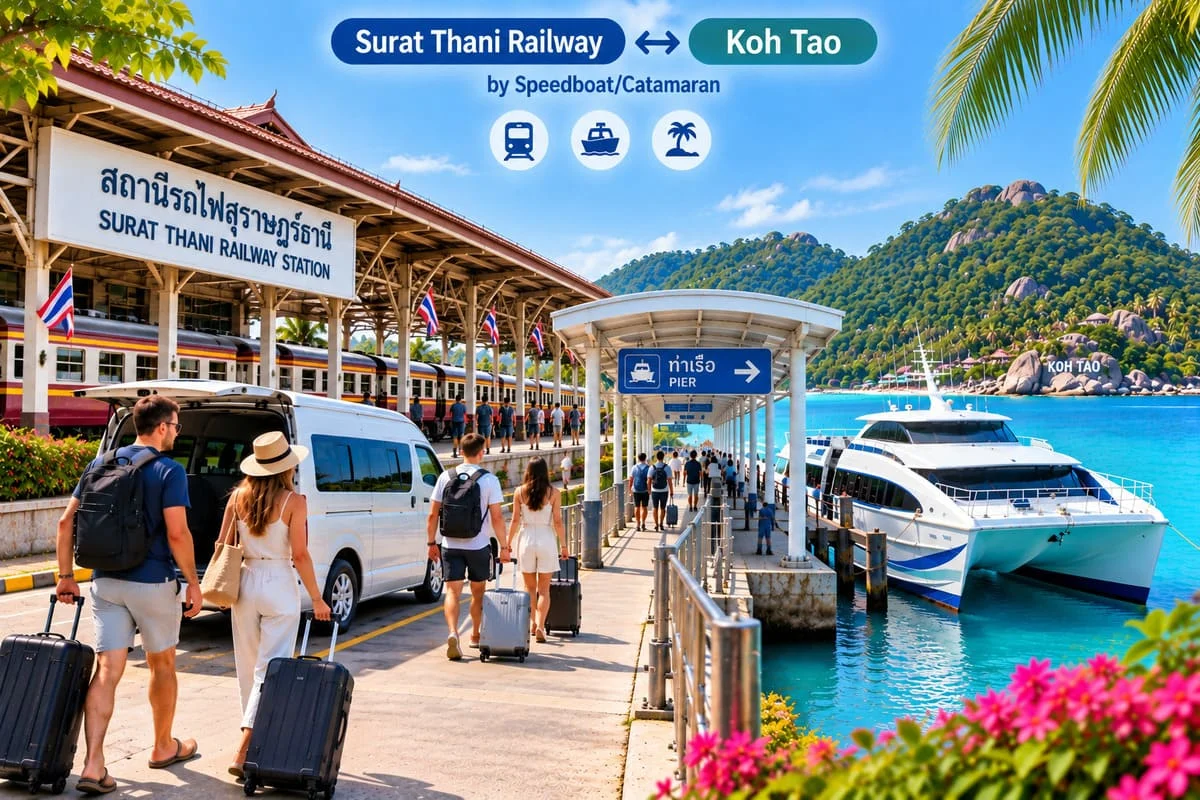 Private car and minivan transfer across Thailand