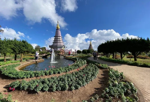doi-inthanon-royal-twin-pagodas-gardens