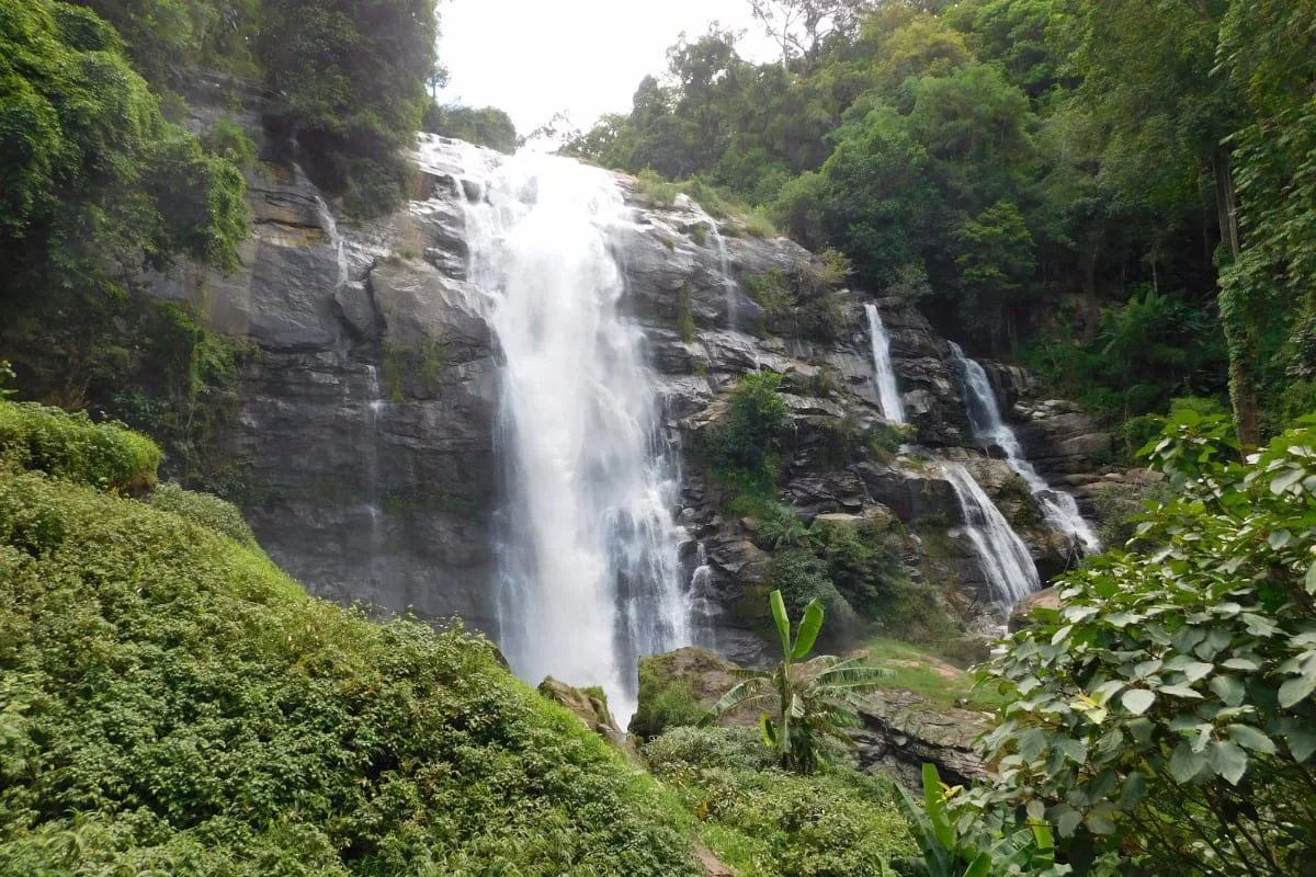 Wachirathan Waterfall in Doi Inthanon National Park