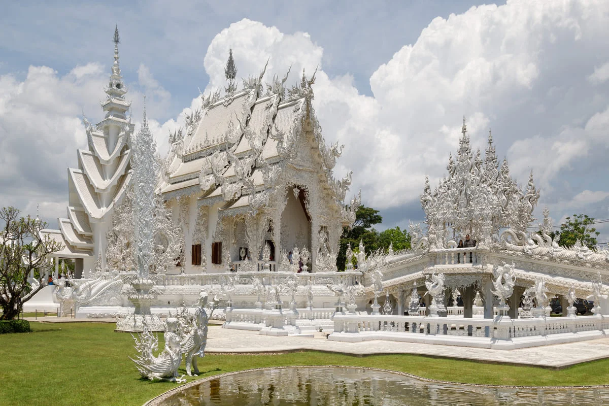 White Temple Wat Rong Khun in Chiang Rai Thailand