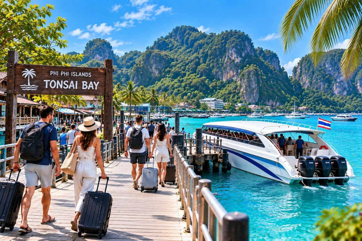 Phi Phi Island Speedboat Transfer Ton Sai Pier