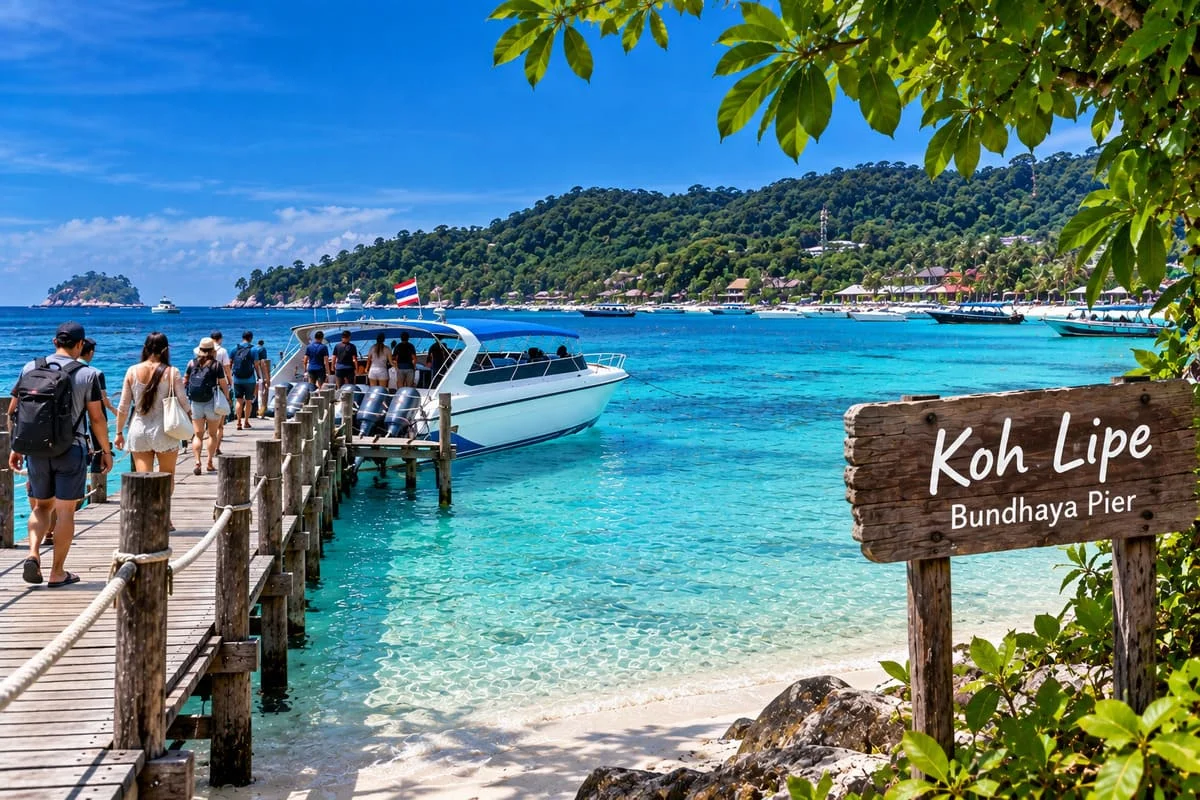 Lipe Island Speedboat Transfer Bundhaya Pier Koh Lipe