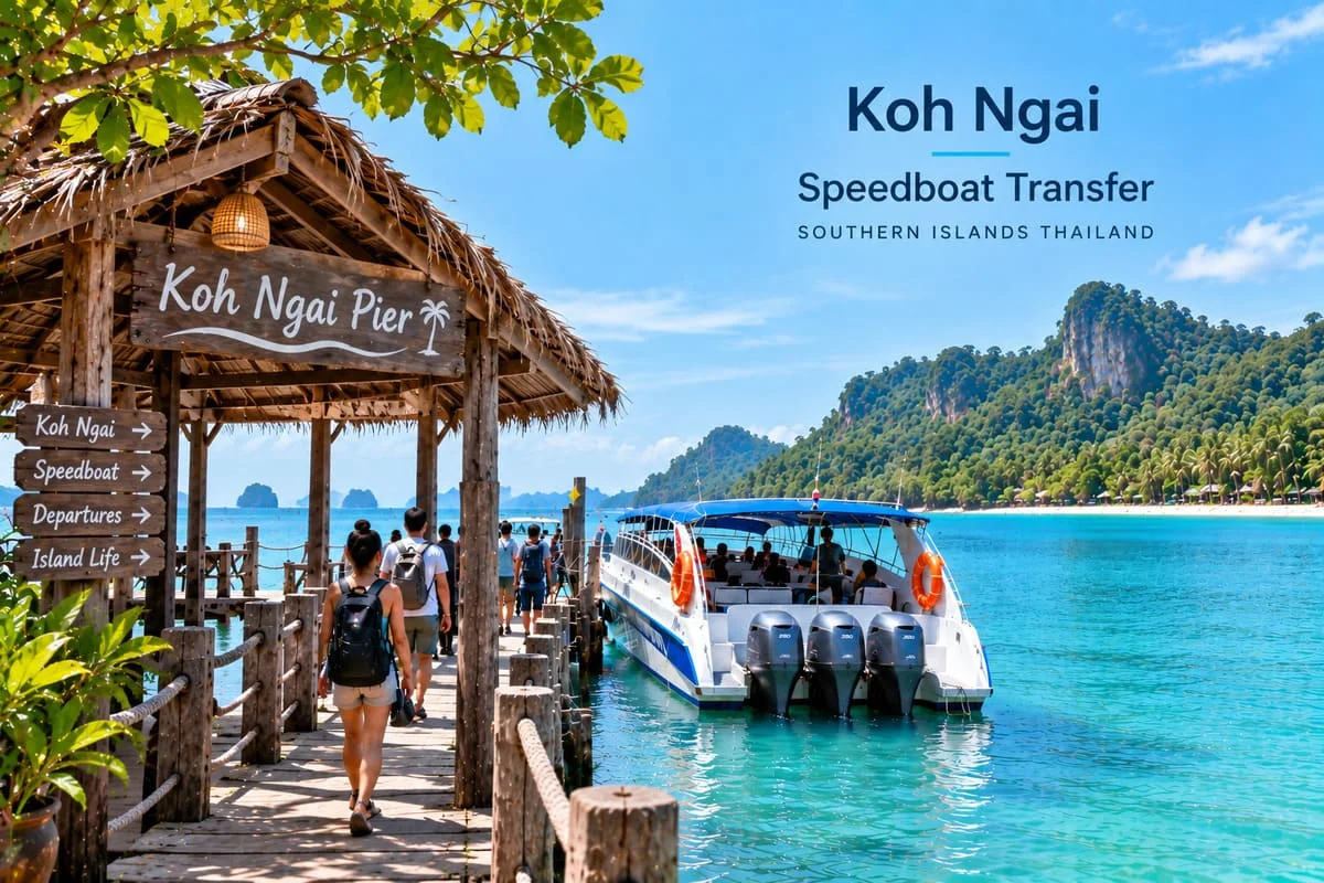 Koh Ngai Speedboat Transfer to Koh Lanta, Krabi and Southern Thailand Islands