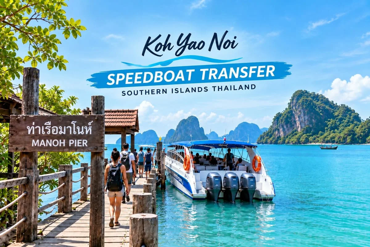 Koh Yao Noi Speedboat Transfer to Southern Thailand Islands