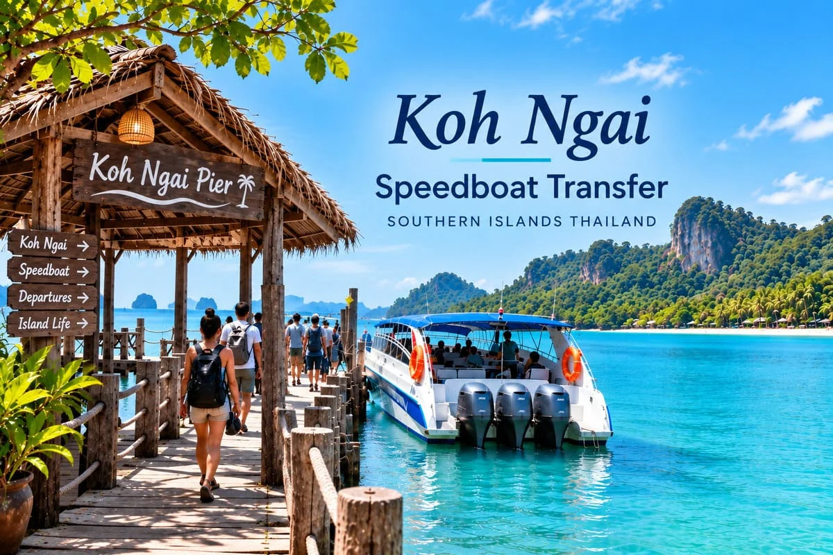 Koh Ngai Speedboat Transfer to Koh Lanta, Krabi and Southern Thailand Islands